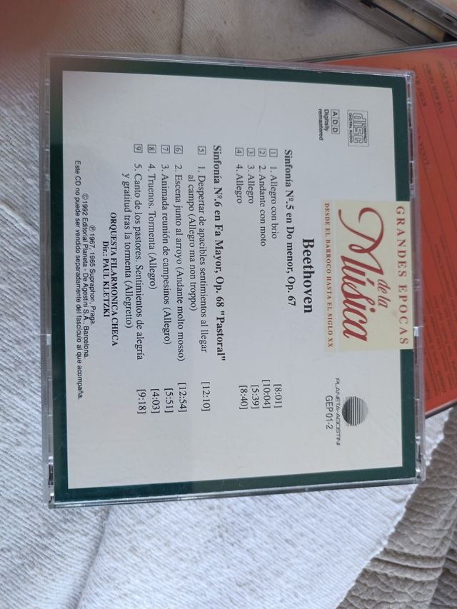 CD música clásica
