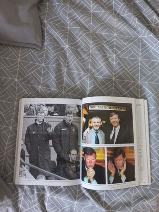 Libro historia Manchester United.