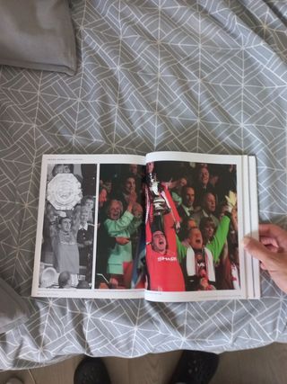 Libro historia Manchester United.
