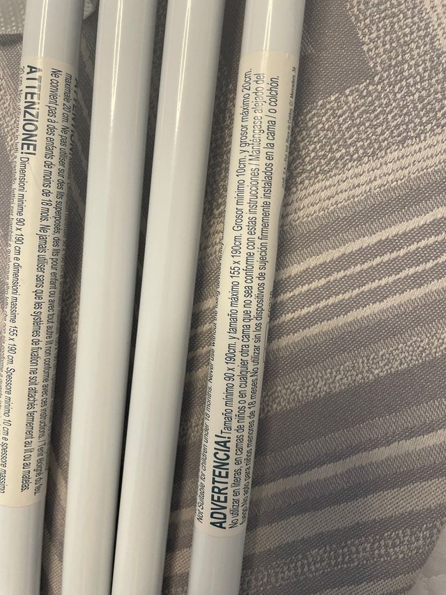 Barrera de seguridad para cama (Jane)