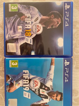 FIFA 18 y FIFA 19 (PS4)