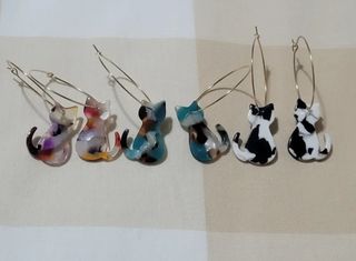 Pendientes hechos a mano