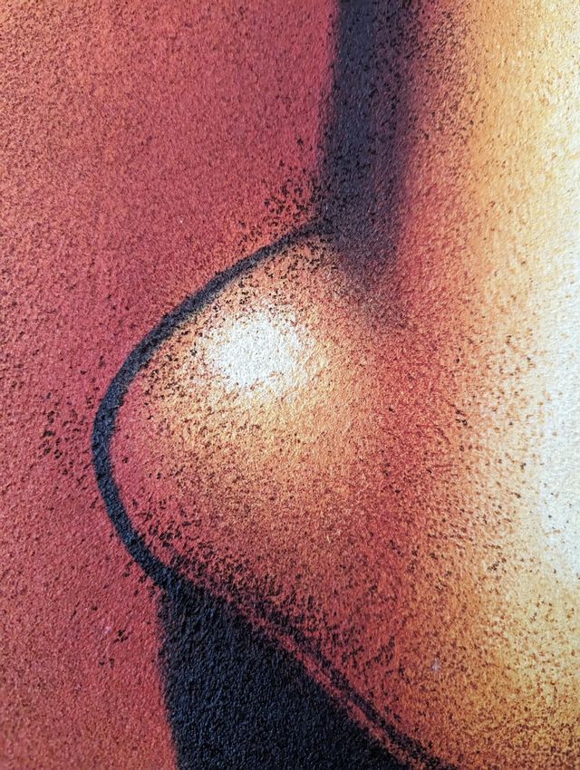 Cuadro pintado Buda/Bouddha grande 100 x 120 cm