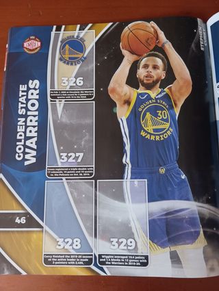 NBA 2020 2021 Panini albúm Completo sin pegar