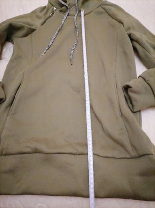 Vestido tipo sudadera