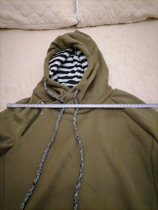 Vestido tipo sudadera