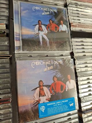 EMERSON LAKE & PALMER Love Beach 1978 3 CDs UK 70s