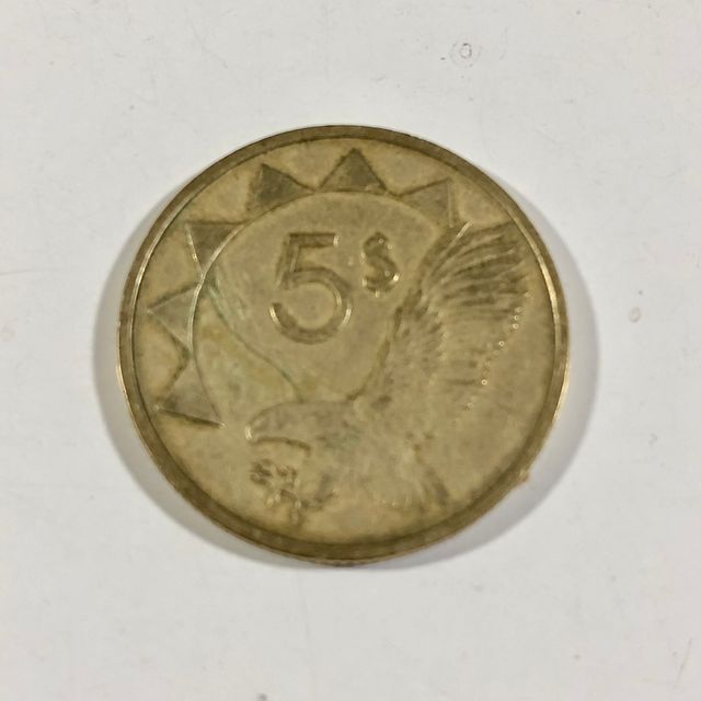 Lote 6 Monedas circulantes de Namibia años 90