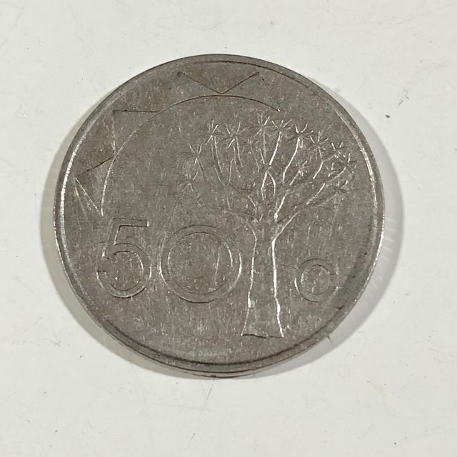 Lote 6 Monedas circulantes de Namibia años 90