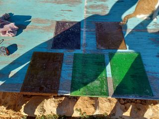 Cristales de colores