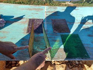 Cristales de colores