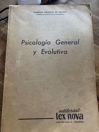 Psicología General y Evolutiva.