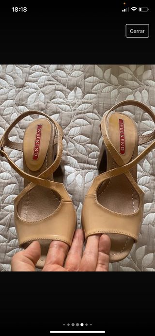 zapatos de tacón eventos