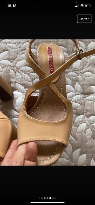 zapatos de tacón eventos