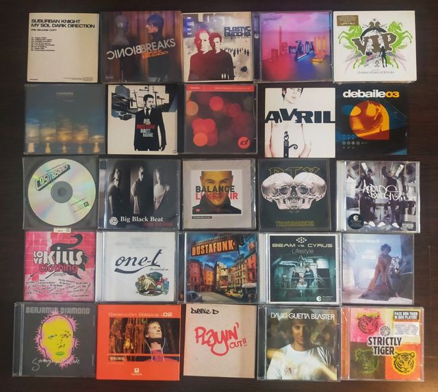 Pack de CD's de música Electrónica