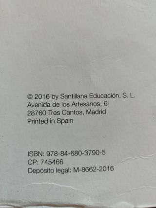 Física y Química 4 ESO. Santillana