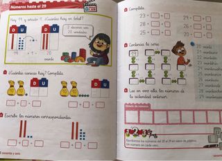 Libros Matematicas 1°Primaria Ed Anaya