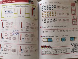Libros Matematicas 1°Primaria Ed Anaya