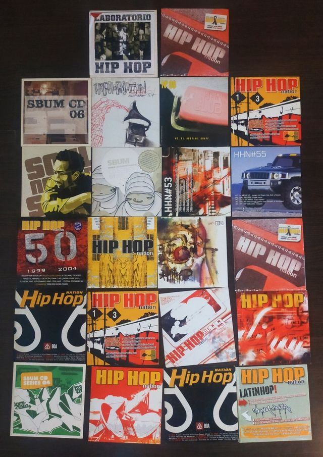 Pack de CD's Hip Hop castellano