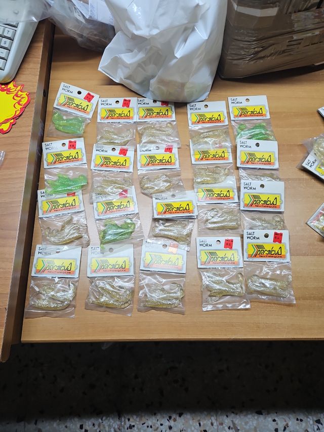 Esca granchi morbidi gel pesca nr 20 da gr 65  