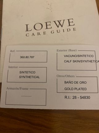 bolso amazonia loewe clasico