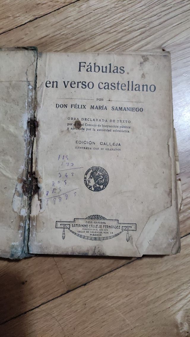 fabulas en verso castellano