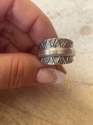 anillo de plata de ley 925