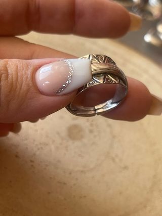 anillo de plata de ley 925