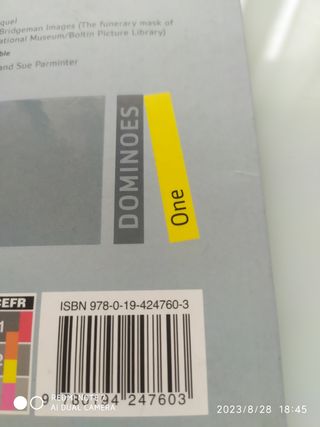 Libro lectura inglés.