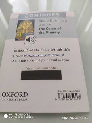 Libro lectura inglés.