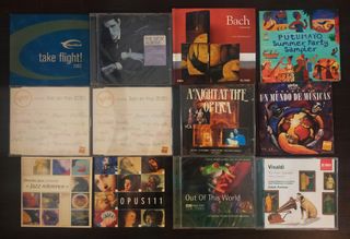 Pack de CD's de Ópera y Jazz