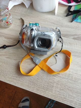 Cámara submarina completa, con funda submarina