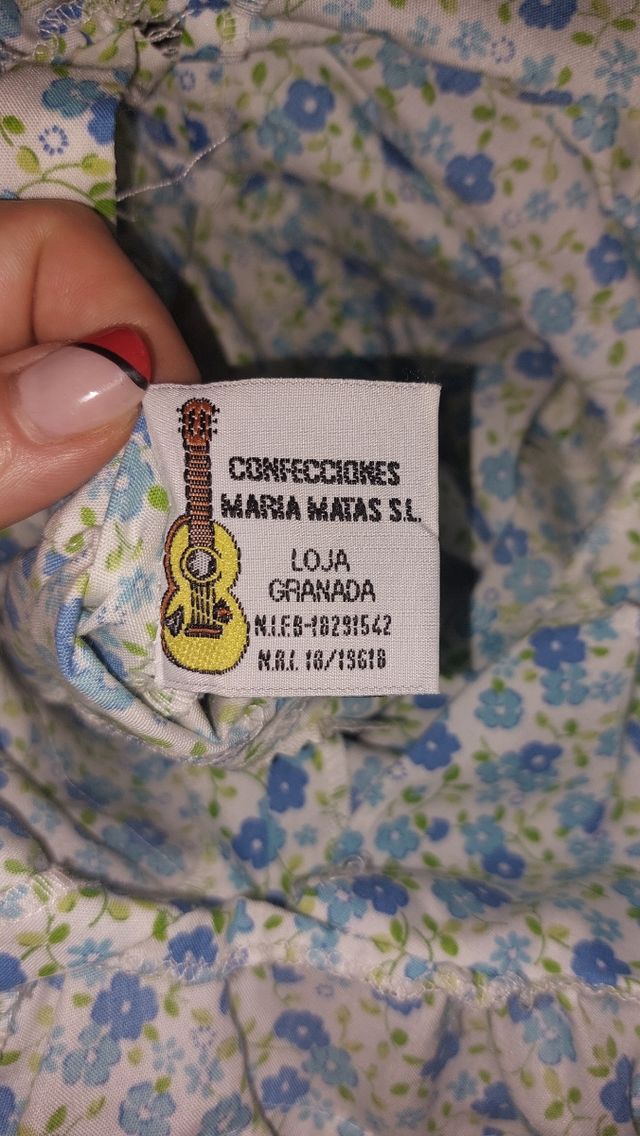 Traje flamenca