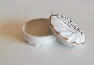 Caja joyeros porcelana vintage