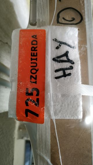 Puerta de paso con cristal