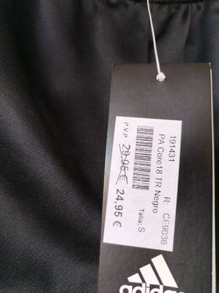 Pantalón chándal nuevo Adidas 