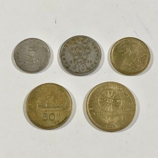 Lote de monedas de Grecia años 90