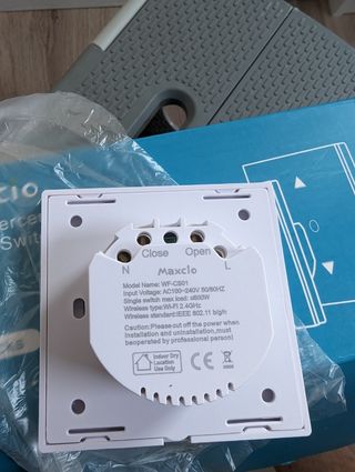 Interruptor persiana WiFi 🛜 Maxcio