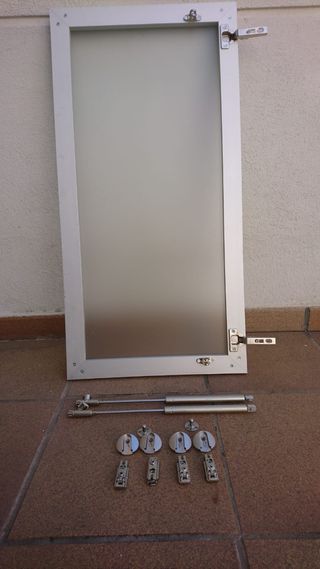 PUERTAS CRISTAL ARMARIOS COCINA