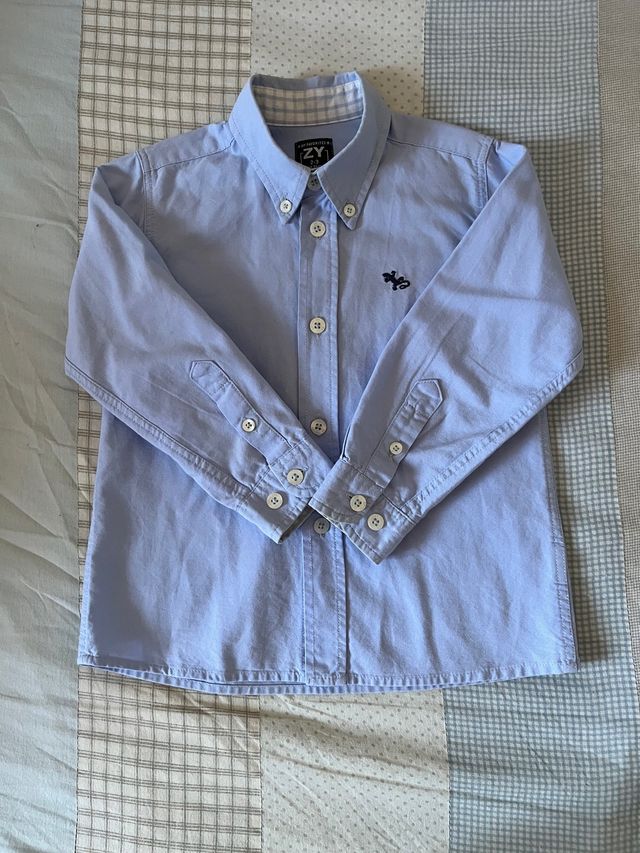 Camisa Celeste de Zippy