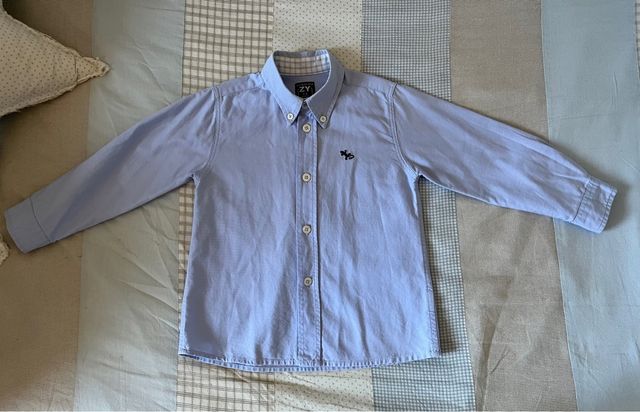 Camisa Celeste de Zippy