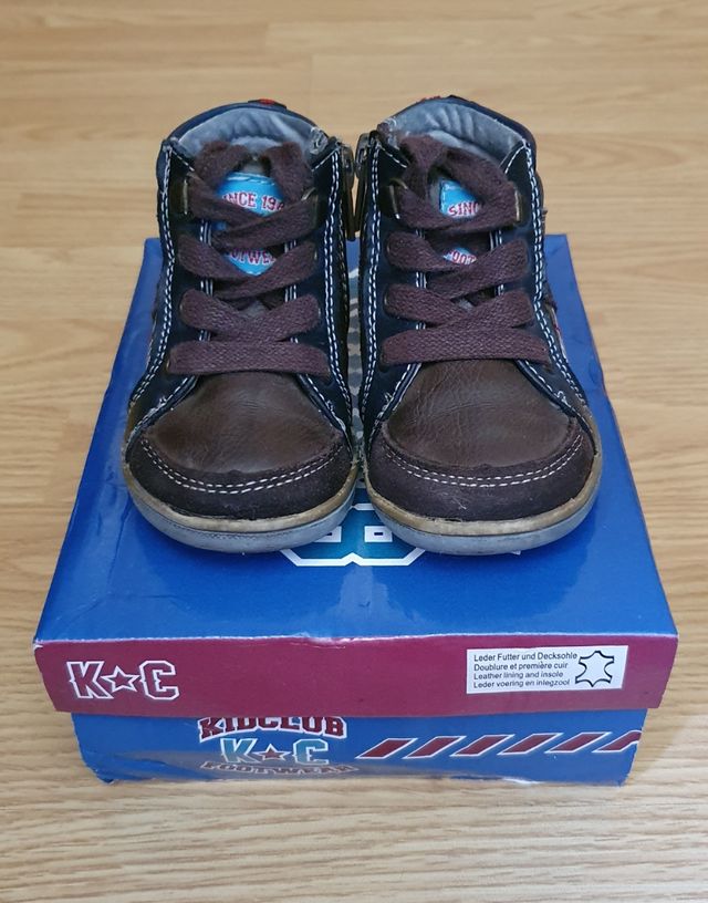Botas marrones kid club n⁰20