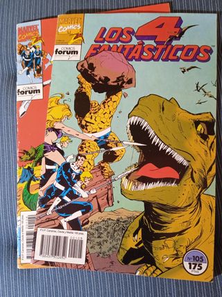 Lote 3 comics LOS 4 FANTASTICOS de SIMONSON