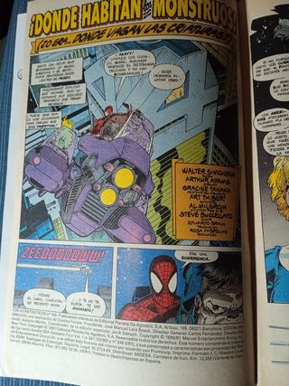 Lote 3 comics LOS 4 FANTASTICOS de SIMONSON