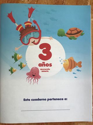 Cuaderno de vacaciones 3 años