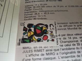 Sellos España año 1982