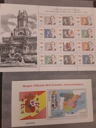 Sellos de 1980 a 2000 España filatelia