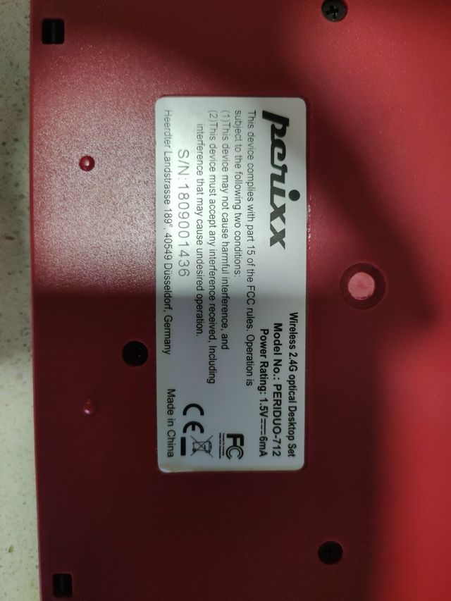 Tastiera e mouse wireless