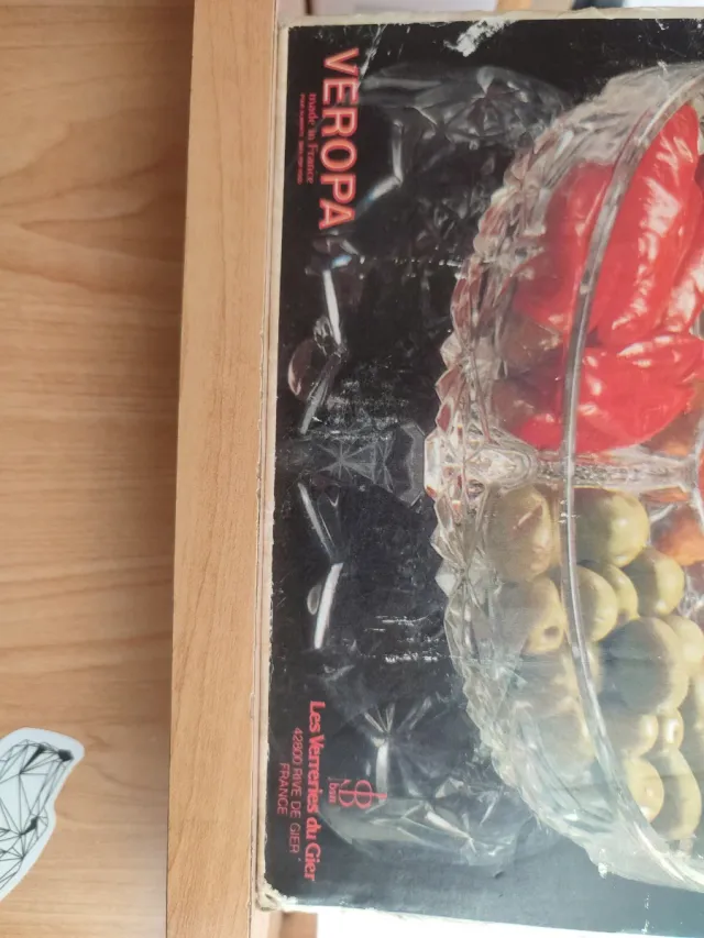 Plato Vintage Veropa 3 Compartimentos