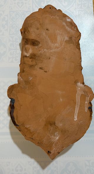 quadretto in ceramica dipinto a mano